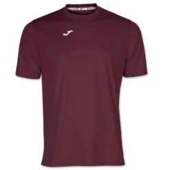 Maillot Manches Courtes Homme Joma Combi Bordeaux