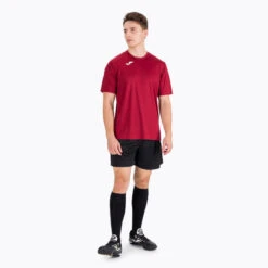Maillot Manches Courtes Homme Joma Combi Bordeaux -Plein Air Équipement Magasin maillot manches courtes homme joma combi bordeaux 4