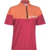BTWIN Maillot Manches Courtes Vélo Enfant 500 Rouge