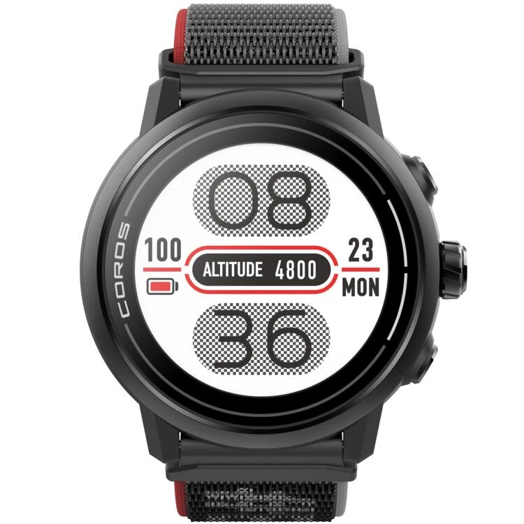 Montre GPS Connectée Multisports Adventure COROS APEX 2 Black 4 Montre GPS Connectée Multisports Adventure COROS APEX 2 Black – Image 2