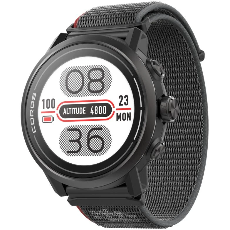 Montre GPS Connectée Multisports Adventure COROS APEX 2 Black 3 Montre GPS Connectée Multisports Adventure COROS APEX 2 Black