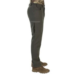 PANTALON CHASSE CHAUD SILENCIEUX POLAIRE VERT 100 15 PANTALON CHASSE CHAUD SILENCIEUX POLAIRE VERT 100 -Plein Air Équipement Magasin pantalon chasse chaud silencieux polaire vert 100 4