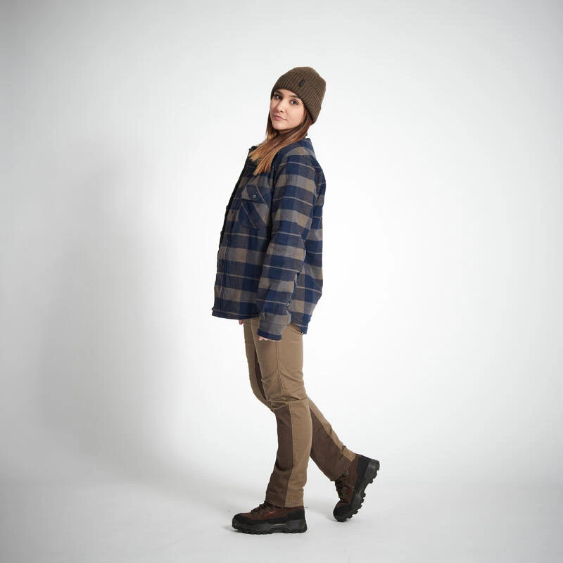 PANTALON CHASSE FEMME RESPIRANT 500 MARRON 9 PANTALON CHASSE FEMME RESPIRANT 500 MARRON – Image 7