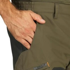 PANTALON CHASSE IMPERMÉABLE RENFORT VERT 520 -Plein Air Équipement Magasin pantalon chasse impermeable renfort vert 520 8
