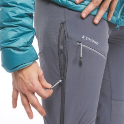 Simond Pantalon D'alpinisme Femme - ALPINISM LIGHT EVO GRIS CLAIR -Plein Air Équipement Magasin pantalon dalpinisme femme alpinism light evo gris clair 2
