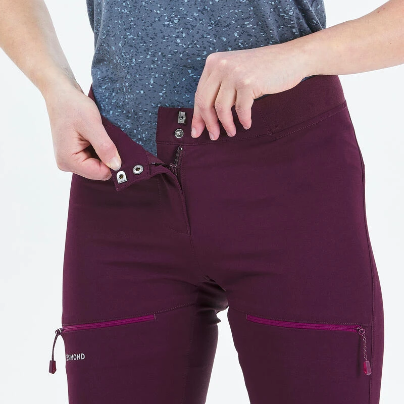 Simond Pantalon Léger D'escalade Et D'alpinisme Femme - ROCK EVO Bordeaux 5 Simond Pantalon Léger D'escalade Et D'alpinisme Femme - ROCK EVO Bordeaux – Image 3