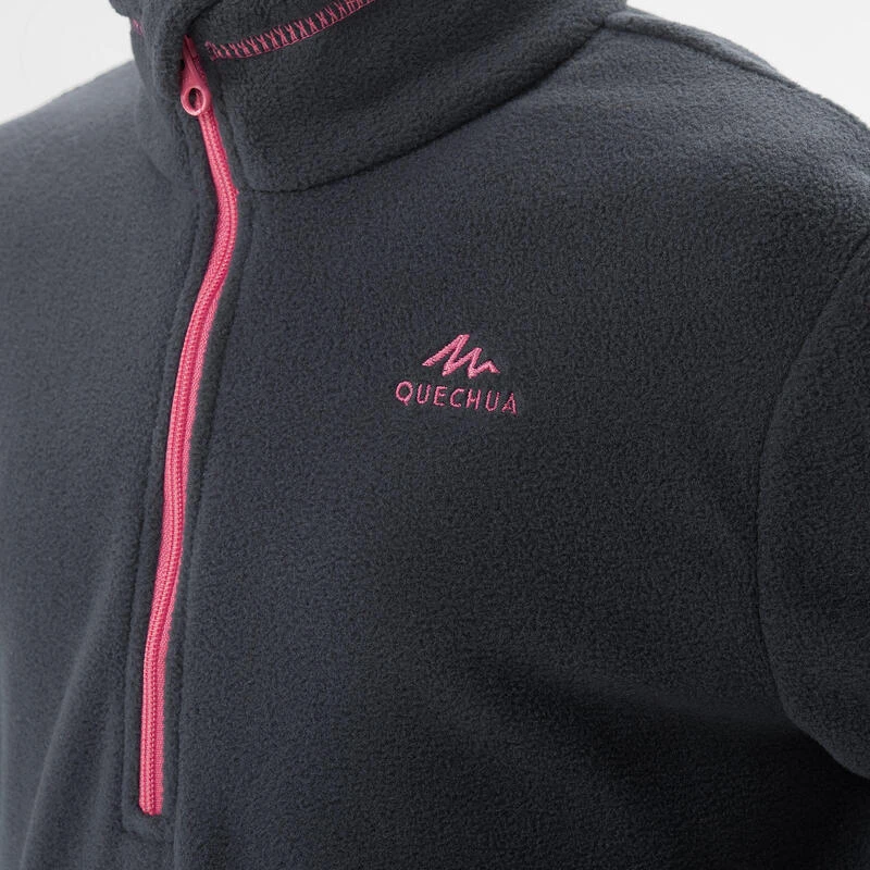 Quechua Polaire De Randonnée - MH100 Grise Foncée - Enfant 7-15 Ans 8 Quechua Polaire De Randonnée - MH100 Grise Foncée - Enfant 7-15 Ans – Image 6