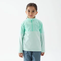 Quechua Polaire De Randonnée MH120 Turquoise - Enfant 2-6 Ans -Plein Air Équipement Magasin polaire de randonnee mh120 turquoise enfant 2 6 ans 1