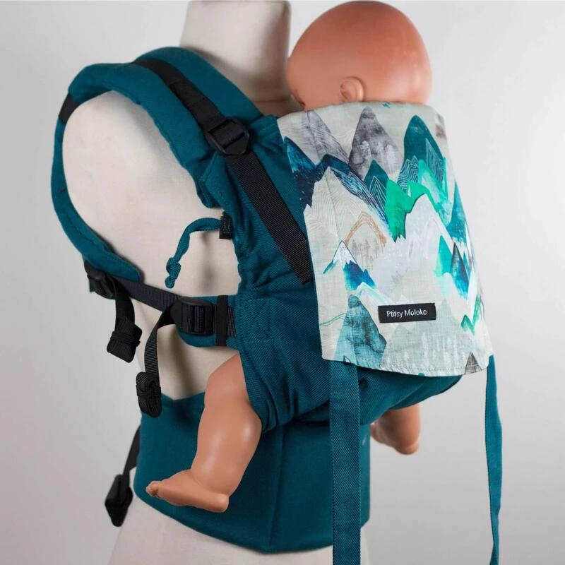PORTE-BÉBÉ PHYSIOLOGIQUE EN COTON BIO - CLIPTSY - PRESCHOOL De 12 Kg à 5/6 Ans 3 PORTE-BÉBÉ PHYSIOLOGIQUE EN COTON BIO - CLIPTSY - PRESCHOOL De 12 Kg à 5/6 Ans