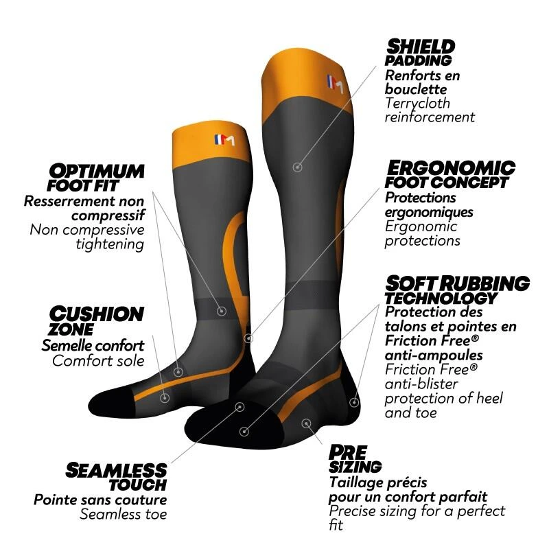 Monnet PRO HUNTING - CHAUSSETTE HAUTE DE CHASSE 7 Monnet PRO HUNTING - CHAUSSETTE HAUTE DE CHASSE – Image 5