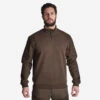 PULL RENFORT 500 MARRON 1 PULL RENFORT 500 MARRON -Plein Air Équipement Magasin pull renfort 500 marron