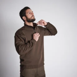 PULL RENFORT 500 MARRON 9 PULL RENFORT 500 MARRON -Plein Air Équipement Magasin pull renfort 500 marron 2