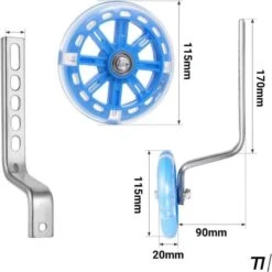 Roues D'entraînement Pour Vélo Pour Enfants De 12 à 20 Pouces - Noir -Plein Air Équipement Magasin roues dentrainement pour velo pour enfants de 12 a 20 pouces noir 3