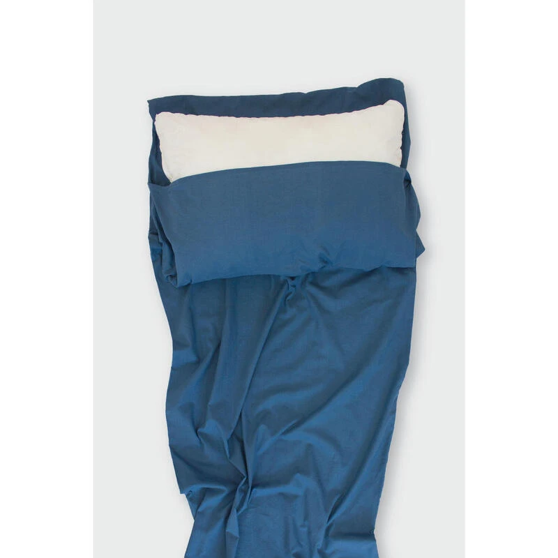 Sac De Couchage Cabane 100% SIRIUS Coton Bleu 5 Sac De Couchage Cabane 100% SIRIUS Coton Bleu – Image 3