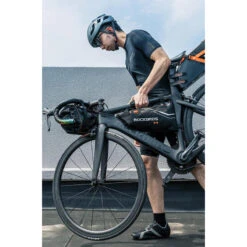 ROCKBROS Sacoche Cadre Vélo Imperméable Pratique Sac Guidon Vtt Tube 3,5L Haute Qualité -Plein Air Équipement Magasin sacoche cadre velo impermeable pratique sac guidon vtt tube 35l haute qualite 2