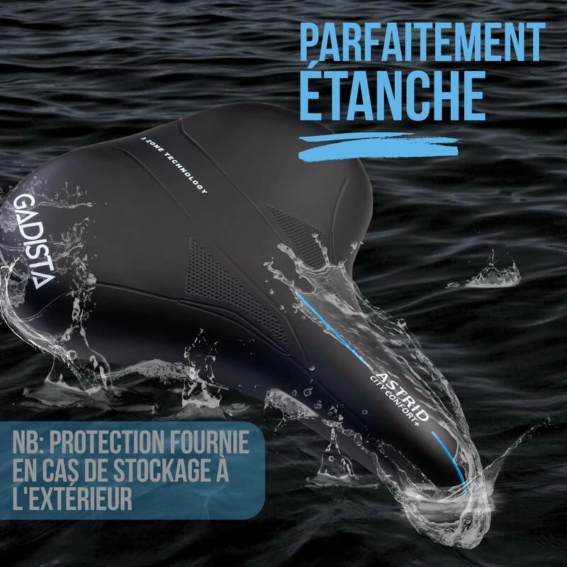 Selle Velo ASTRID XXL Confortable Fait Mains En ITALIE Technologie 3ZONES 8 Selle Velo ASTRID XXL Confortable Fait Mains En ITALIE Technologie 3ZONES – Image 6