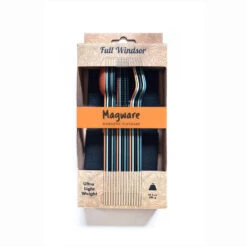 SET COMPLET DE 5 JEUX DE 3 COUVERTS MAGNÉTIQUES CAMPING EN ALUMINUM DUR - ÉTUI -Plein Air Équipement Magasin set complet de 5 jeux de 3 couverts magnetiques camping en aluminum dur etui 3