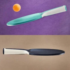 SET DE PING PONG 2 RAQUETTES RÉSISTANTES PPR 130 O ET 3 BALLES -Plein Air Équipement Magasin set de ping pong 2 raquettes resistantes ppr 130 o et 3 balles 3