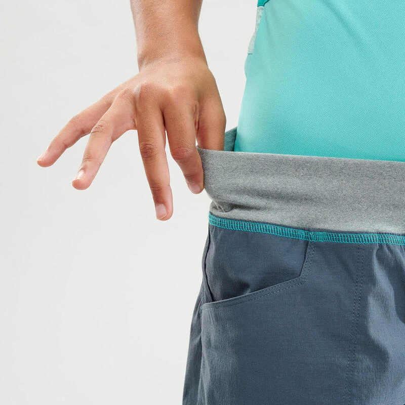 Quechua Short De Randonnée Enfant - MH500 Gris Foncé - 7 - 15 Ans 6 Quechua Short De Randonnée Enfant - MH500 Gris Foncé - 7 - 15 Ans – Image 4