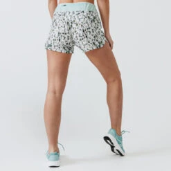 Kalenji Short Printé Running Femme - Dry Vert 12 Kalenji Short Printé Running Femme - Dry Vert -Plein Air Équipement Magasin short printe running femme dry vert 2