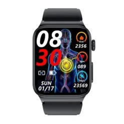 Smartwatch Cardio One Noir Silicone -Plein Air Équipement Magasin smartwatch cardio one noir silicone 2
