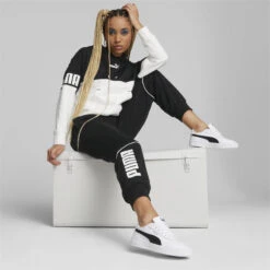 Sneakers Carina 2.0 Femme PUMA White Black Silver Gray -Plein Air Équipement Magasin sneakers carina 20 femme puma white black silver gray 3