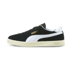 Sneakers Club PUMA Black White Team Gold Ivory Glow Beige -Plein Air Équipement Magasin sneakers club puma black white team gold ivory glow beige 2