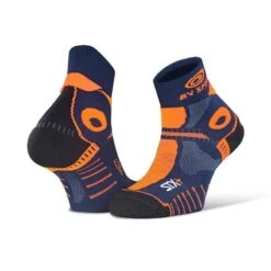 BV Sport Socquettes Trail STX+ EVO Bleu-orange