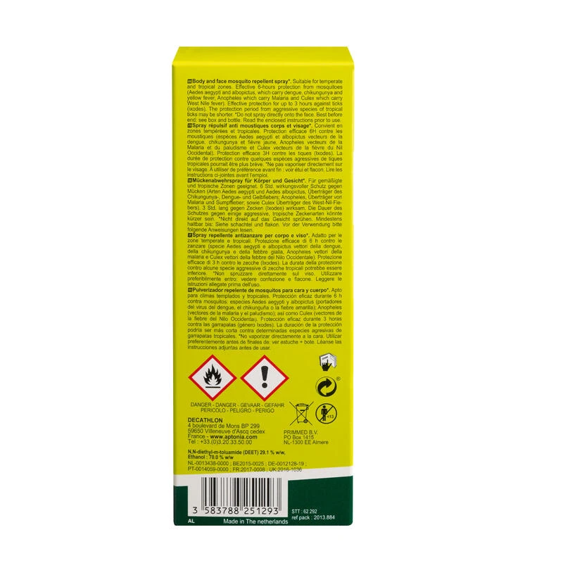 Spray Anti Insectes DEET 30% - Aptonia - 100 Ml 5 Spray Anti Insectes DEET 30% - Aptonia - 100 Ml – Image 3