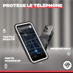 Shapeheart Support Porte Téléphone Pour Guidon De Vélo (Téléphone XL) -Plein Air Équipement Magasin support porte telephone pour guidon de velo telephone xl 2