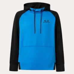 Sweat à Capuche BARK DWR Homme Noir/Bleu - OAKLEY
