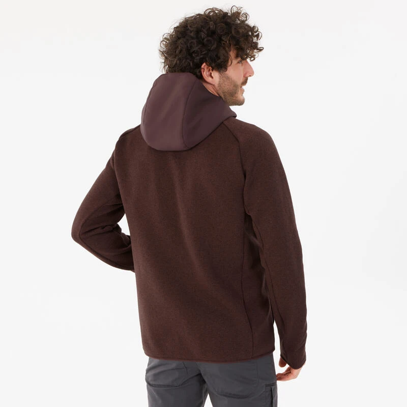 Quechua Sweat à Capuche De Randonnée - NH500 Hybride - Homme 6 Quechua Sweat à Capuche De Randonnée - NH500 Hybride - Homme – Image 4