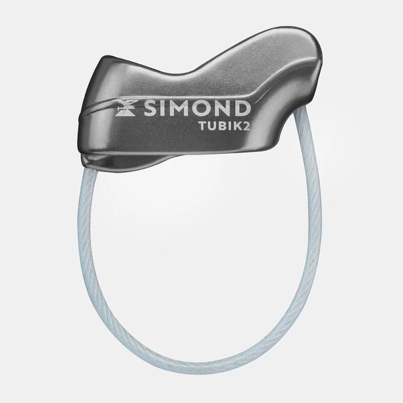 Simond SYSTÈME D'ASSURAGE ET DESCENDEUR - TUBIK 2 GRIS 7 Simond SYSTÈME D'ASSURAGE ET DESCENDEUR - TUBIK 2 GRIS – Image 5