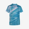 T-shirt De Tennis De Table TTP 560 Enfant Bleu Blanc -Plein Air Équipement Magasin t shirt de tennis de table ttp 560 enfant bleu blanc