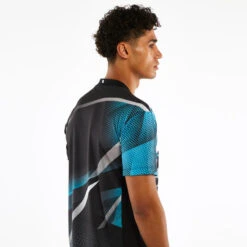 T-shirt De Tennis De Table TTP560 Homme Noir Bleu 11 T-shirt De Tennis De Table TTP560 Homme Noir Bleu -Plein Air Équipement Magasin t shirt de tennis de table ttp560 homme noir bleu 3