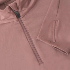 Kalenji T-shirt Running Manches Longues 1/2 Zip Femme - Dry+ Violet -Plein Air Équipement Magasin t shirt running manches longues 12 zip femme dry violet 6