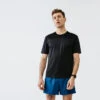 Kalenji T-shirt Running Respirant Et Ventilé Homme - Dry+ Breath Noir -Plein Air Équipement Magasin t shirt running respirant et ventile homme dry breath noir