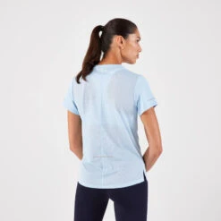 T-shirt Running Respirant Femme - KIPRUN Run 500 Dry Bleu Ciel 10 T-shirt Running Respirant Femme - KIPRUN Run 500 Dry Bleu Ciel -Plein Air Équipement Magasin t shirt running respirant femme kiprun run 500 dry bleu ciel 2
