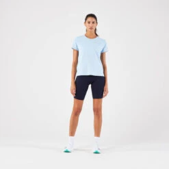 T-shirt Running Respirant Femme - KIPRUN Run 500 Dry Bleu Ciel 13 T-shirt Running Respirant Femme - KIPRUN Run 500 Dry Bleu Ciel -Plein Air Équipement Magasin t shirt running respirant femme kiprun run 500 dry bleu ciel 5