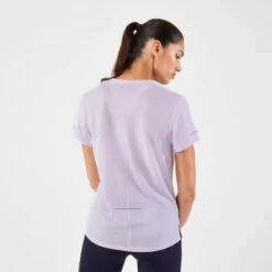 T-shirt Running Respirant Femme - KIPRUN Run 500 Dry Mauve 9 T-shirt Running Respirant Femme - KIPRUN Run 500 Dry Mauve -Plein Air Équipement Magasin t shirt running respirant femme kiprun run 500 dry mauve 2