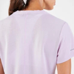 T-shirt Running Respirant Femme - KIPRUN Run 500 Dry Mauve 10 T-shirt Running Respirant Femme - KIPRUN Run 500 Dry Mauve -Plein Air Équipement Magasin t shirt running respirant femme kiprun run 500 dry mauve 3