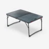Quechua TABLE BASSE PLIANTE DE CAMPING - MH100 - GRISE 1 Quechua TABLE BASSE PLIANTE DE CAMPING - MH100 - GRISE -Plein Air Équipement Magasin table basse pliante de camping mh100 grise