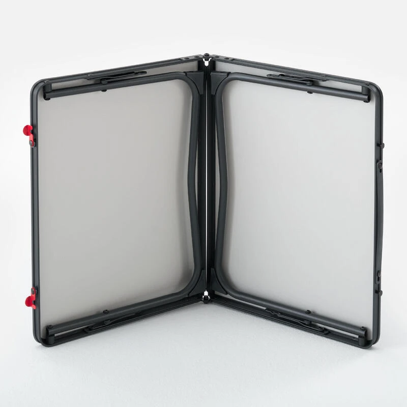 Quechua TABLE BASSE PLIANTE DE CAMPING - MH100 - GRISE 7 Quechua TABLE BASSE PLIANTE DE CAMPING - MH100 - GRISE – Image 5