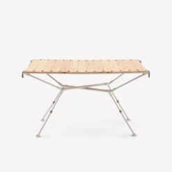 Quechua TABLE DE CAMPING COMPACTE 4/6 PERSONNES - PLATEAU BOIS - POCHE DE RANGEMENT -Plein Air Équipement Magasin table de camping compacte 46 personnes plateau bois poche de rangement 9