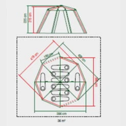 Tente Coleman 8 Personnes Octagon Gris 15 Tente Coleman 8 Personnes Octagon Gris -Plein Air Équipement Magasin tente coleman 8 personnes octagon gris 6
