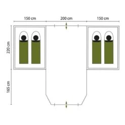 Tente Dôme Hammerfest 4 Plus - Camping - 2 Cabines - 4 Personnes - 2 Entrées 15 Tente Dôme Hammerfest 4 Plus - Camping - 2 Cabines - 4 Personnes - 2 Entrées -Plein Air Équipement Magasin tente dome hammerfest 4 plus camping 2 cabines 4 personnes 2 entrees 6