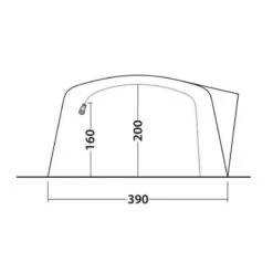 Tente Gonflable Outwell Knightdale 8PA -Plein Air Équipement Magasin tente gonflable outwell knightdale 8pa 4