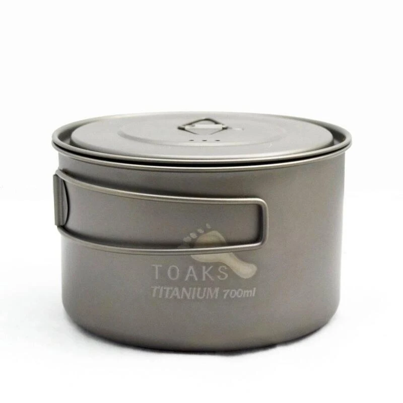 Toaks Titanium 700ml Pan - Ultraléger 3 Toaks Titanium 700ml Pan - Ultraléger