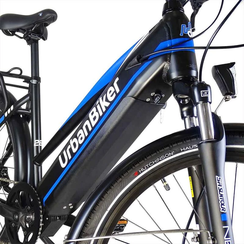 Vélo Électrique Urbanbiker VTC Viena 23 Bleu, Roues 26",960Wh (48v 20Ah) 8 Vélo Électrique Urbanbiker VTC Viena 23 Bleu, Roues 26",960Wh (48v 20Ah) – Image 6