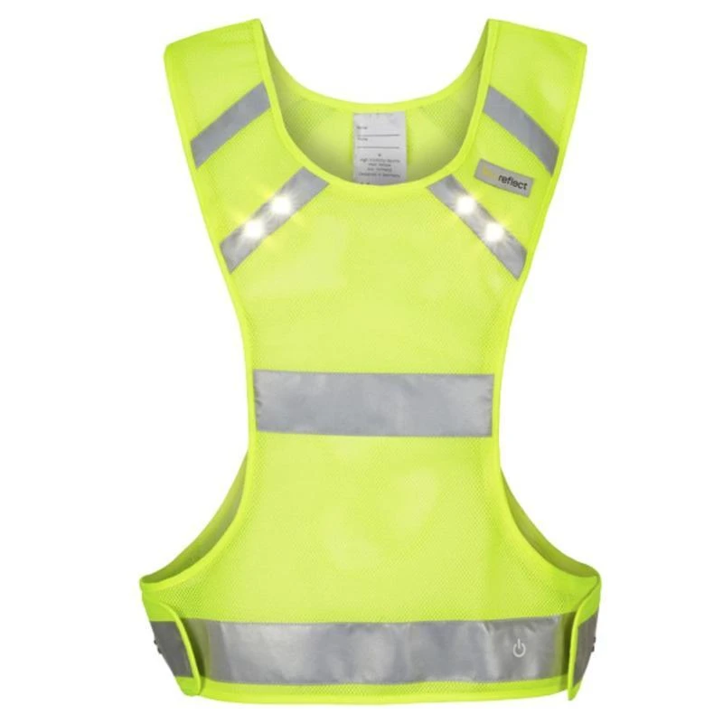 Vélo Gilet Fluo Lumineux Led - Adulte - PROACTIV 3 Vélo Gilet Fluo Lumineux Led - Adulte - PROACTIV